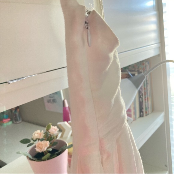 jacadi Paris Formal White Girls’ Cotton Linen Dress 👗🤍 - Picture 5 of 6